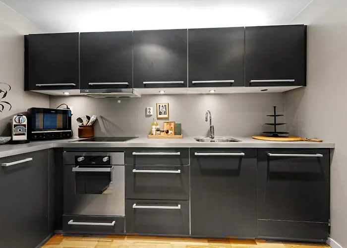 Modern In 1840-building At Nordnes Apartment *